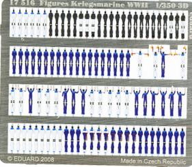 Figures Kriegsmarine WWII /selbstklebend 