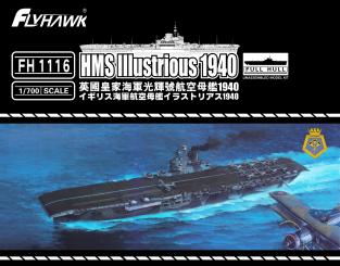 HMS Illustrious Aircraft Carrier 1940 