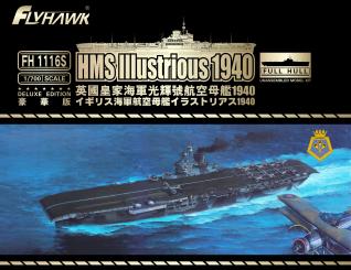 HMS Illustrious Aircraft Carrier 1940 DeLuxe Edition 