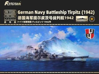 1/700 German Battleship Tirpitz 1942 Deluxe Edition 