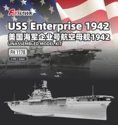 USS Enterprise Aircraft Carrier CV-6 1942  