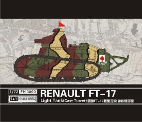 Renault FT-17 light tank (cast turret) (2 kits included) 