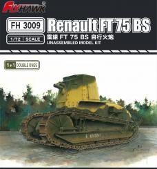 Renault FT 75 BS tank (2 kits included) 