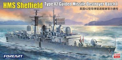 1/350 HMS Sheffield Type 42 Guided Missile Destroyer Batch I 
