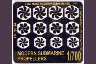 Modern Submarine Propellers 