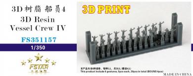 3D Resin Vessel Crew IV (6 gestures\; 5 pcs. each) 