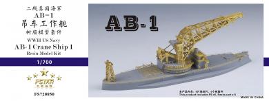 WWII US Navy AB-1 Crane Ship 1 Kearsarge 