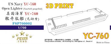 US Navy YC-760 open lighter (non self propelled) 