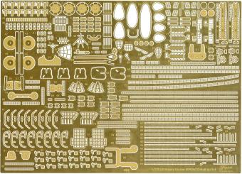 1/700 Japanese cruiser Myoko Genuine Photo-Etched Parts 