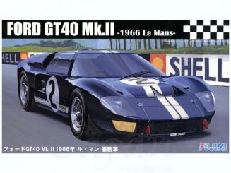 1/24 Ford GT40 Mk-II '66 Le Mans Championship Car 