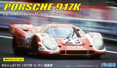 1/24 Porsche 917K '70 Le Mans Championship Car with Window Frame Masking Seal 