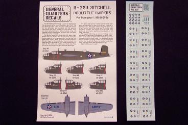 B-25 Decals GQ-1D 