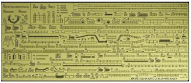 IJN Aircraft Carrier Junyo detail up etching parts basic A 