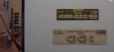 German Navy Destroyer Z-28 1945 for Trumpeter  