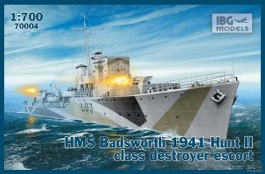 HMS Badsworth 1941 Hunt II class destroyer escort 