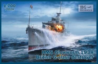 HMS Glowworm 1938 British G-class destroyer 