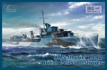 HMS Ithuriel 1942 British I-class destroyer 
