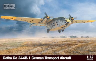 1/72 Gotha Go 244B-1 German Transport Aircraft 