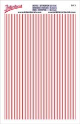 Streifen Rot 0,5 mm Stripes Red 