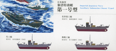IJN Auxiliary Submarine Chaser Type 1 