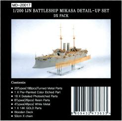 1/200 IJN Mikasa Deluxe Pack 