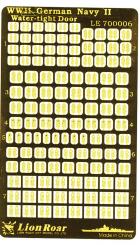 German Navy II WW2 Water-Tight Door 