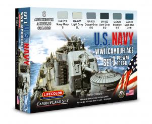 US Navy WWII Colors Set 1 