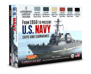 US Navy Ships and Submarines from 1950 to present 