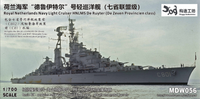 Netherlands Light Cruiser HNLMS De Ruyter (De Zeven Provincien Class) 
