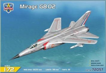 Mirage G8.02 experimental fighter 