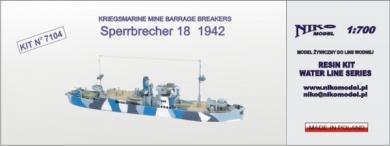 Sperrbrecher 18 -1942- Kriegsmarine Mine Barrage Breaker 