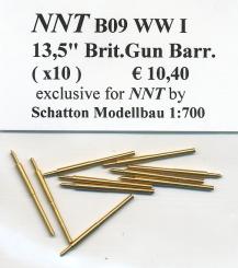 13,5inch Brit. Barr. WWI (x10) 