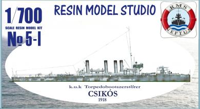 K.u.K. Torpedobootszerst&ouml;rer Csikos 1918 