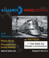 EMD E5 Diesel Locomotive 
