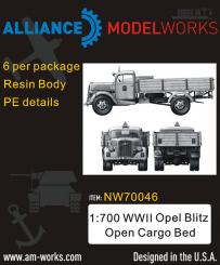 WWII Opel Blitz open cargo bed (x6) 