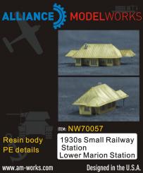 1930s Small Railway Station Lower Marion Station 