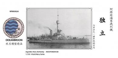 1/700 argentinische Marine Schlachtschiff Independencia 