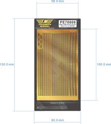1/700 WWII DKM Small Vessel Rails for CL/DD/AK Kriegsmarine 