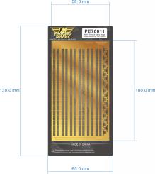 1/700 WWII French Navy Large Vessel Rails for CV/BB/CA 
