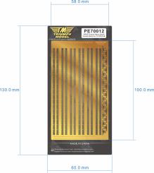 1/700 WWII French Navy Small Vessel Rails for CL/DD/AK 