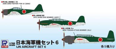 IJN Aircraft Set 6 (Zero Type 52, Judy, Jill) 