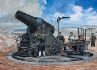 IJA 28cm Howitzer (with General Nogi, 6 Artillery) 