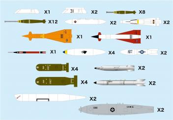 1/144 Aircraft Weapon Set 3 Special Weapons &#39;50- 