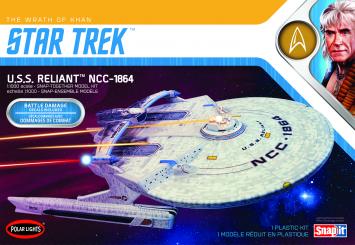USS Reliant NCC-1864 (Star Trek The wrath of Khan) with battle damage decals 