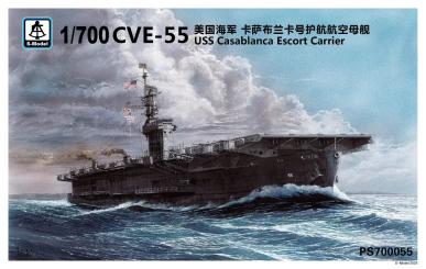 1/700 USS Casablanca escort carrier CVE-55 