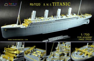 RMS Titanic upgrade set (for Academy 14402) 