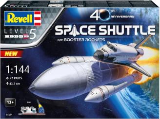 1/144 Geschenkset 40 Jahre NASA Space Shuttle with Booster Rockets 