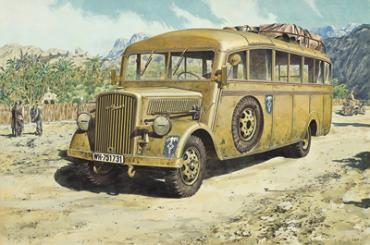 Opel Blitz Omnibus model W.39 Ludewig-built, late 