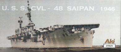 USS Saipan CVL-48 1946 