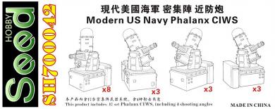 Modern US Navy Phalanx CIWS for Vessels (17set) 3D Printing 